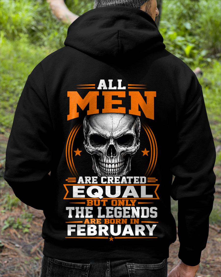 FEBRUARY BORN – NOT JUST MEN, BUT LEGENDS - FOR MAN - TLEE02 (SKU2604-310-02)