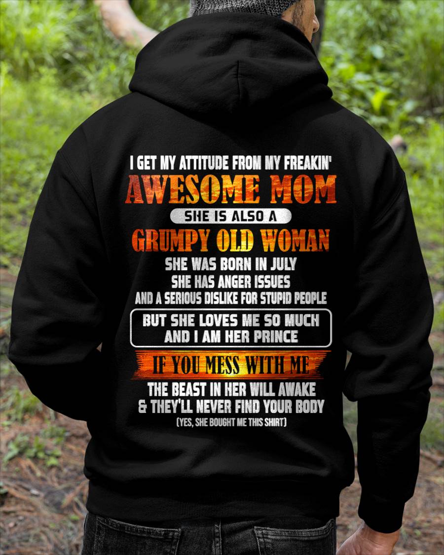 JULY - MESS WITH ME, MEET MY AWESOME MOM - FROM MOM - TLEE07 (SKU2606-142-07)
