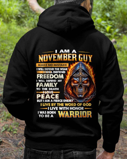 NOVEMBER – DEFENDER OF FAMILY AND FREEDOM - FOR MAN - TLEE11 (SKU2605-46-11)