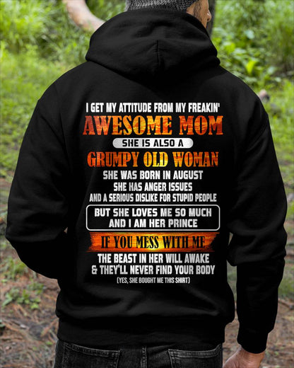 AUGUST - MESS WITH ME, MEET MY AWESOME MOM - FROM MOM - TLEE08 (SKU2606-142-08)