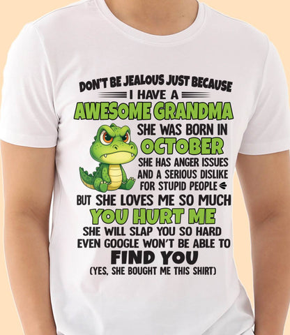 OCTOBER - DON'T BE JEALOUS JUST BECAUSE I HAVE A AWESOME GRANDMA - FROM GRANDMA - TLEE10 (SKU09-116-10)
