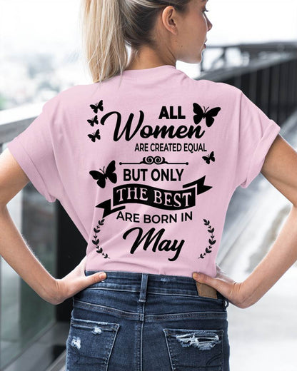MAY – FUNNY WOMEN’S SHIRT, BEST GIRLS BORN THIS MONTH - FOR WOMEN - TLEE05 (SKU2604-168-05)