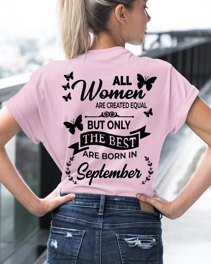 SEPTEMBER – FUNNY WOMEN’S SHIRT, BEST GIRLS BORN THIS MONTH - FOR WOMEN - TLEE09 (SKU2604-168-09)