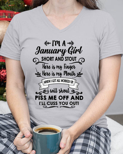 JANUARY GIRL - WITH AN ATTITUDE YOU SHOULDN’T TEST - FOR WOMEN - TLEE01 (SKU2602-61-01)