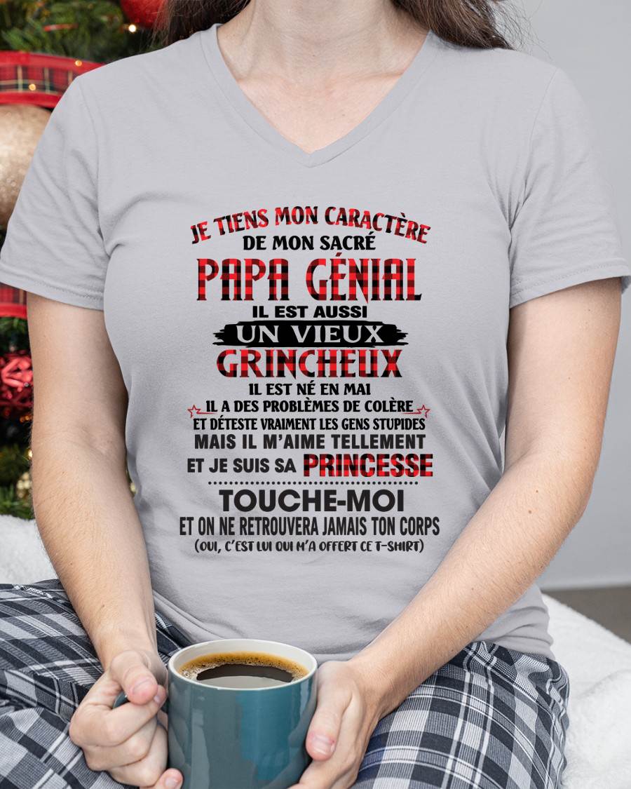 MAI / FILLE À PAPA GÂTÉE ET FIÈRE - CADEAU DE PAPA - TLEE05 (SKU2605-355-05)