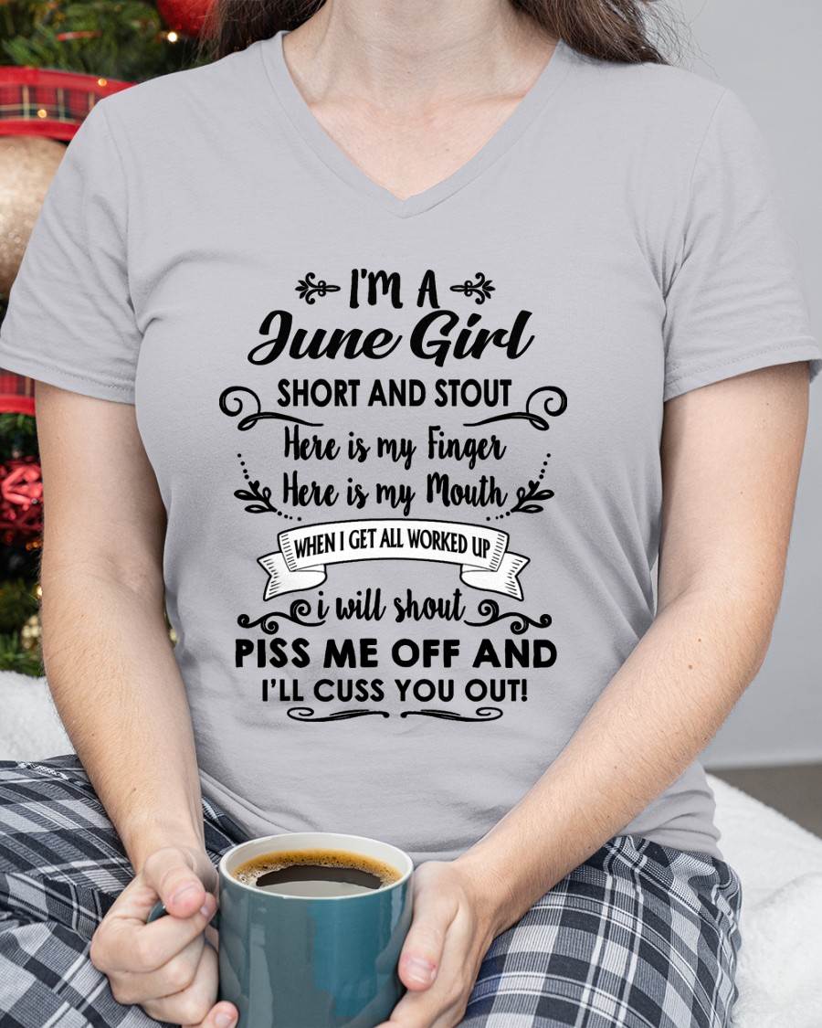 JUNE GIRL - WITH AN ATTITUDE YOU SHOULDN’T TEST - FOR WOMEN - TLEE06 (SKU2602-61-06)