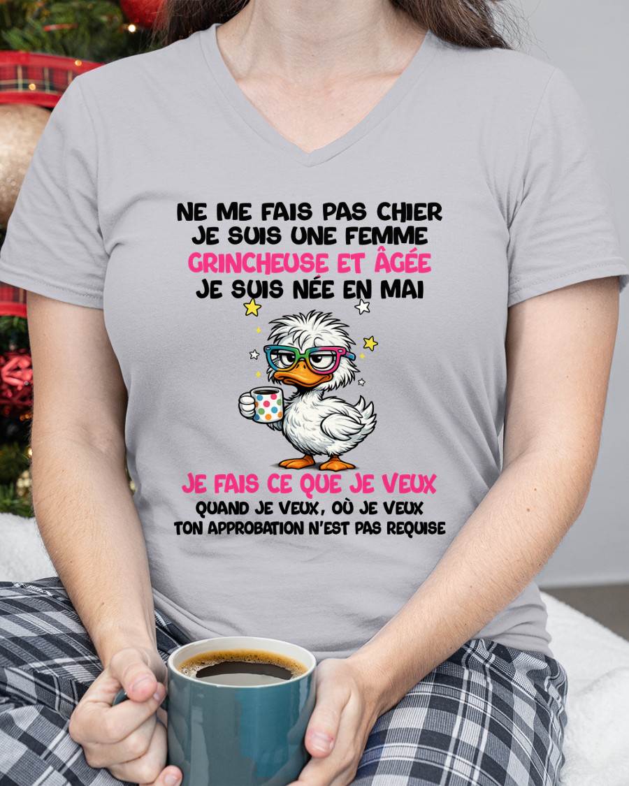 JE SUIS UNE FILLE DE MAI - POUR FEMME - TLEE05 (SKU2604-117-05)