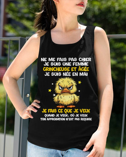 JE SUIS UNE FILLE DE MAI - POUR FEMME - TLEE05 (SKU2604-119-05)