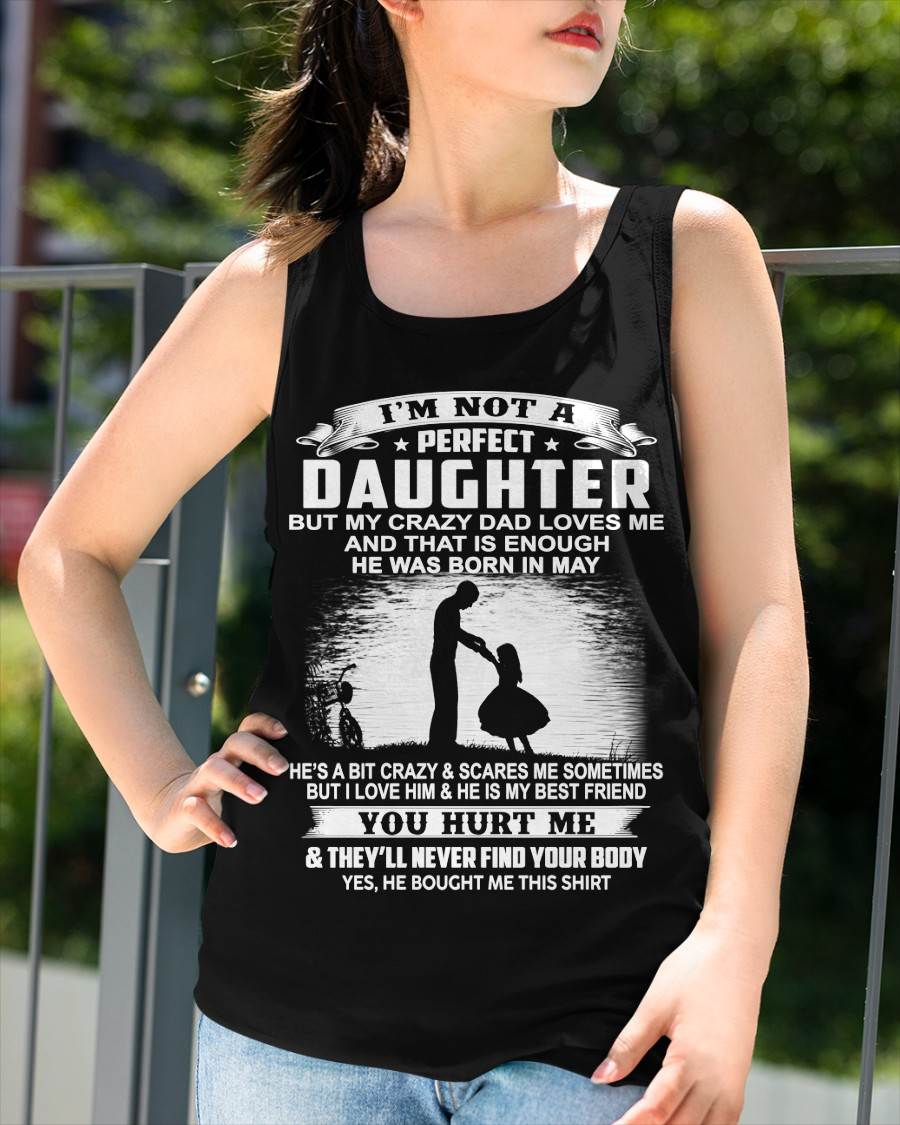 DAD BORN IN MAY AND DAUGHTER BEST FRIENDS - FROM DAD - TLEE05 (SKU2605-166-05)