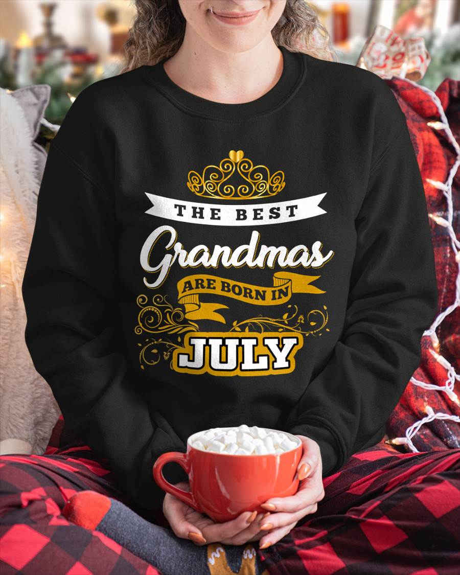 JULY GRANDMAS ARE THE BEST - FOR WOMEN - TLEE07 (SKU2605-238-07)
