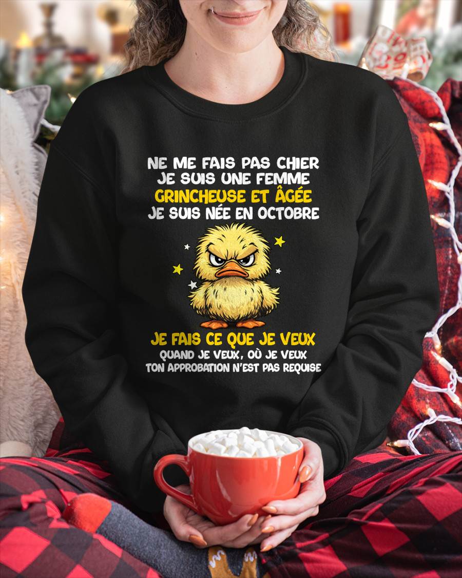 JE SUIS UNE FILLE D’OCTOBRE - POUR FEMME - TLEE10 (SKU2604-119-10)