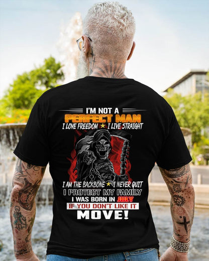JULY - A MAN WHO NEVER QUITS AND PROTECTS HIS OWN - FOR MAN - TLEE07 (SKU26T-01231-07)