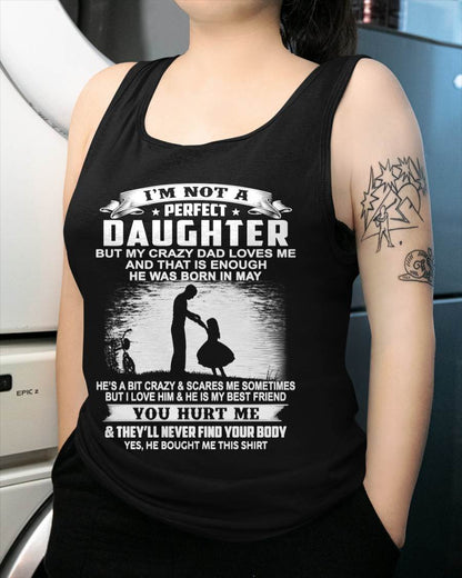 DAD BORN IN MAY AND DAUGHTER BEST FRIENDS - FROM DAD - TLEE05 (SKU2605-166-05)