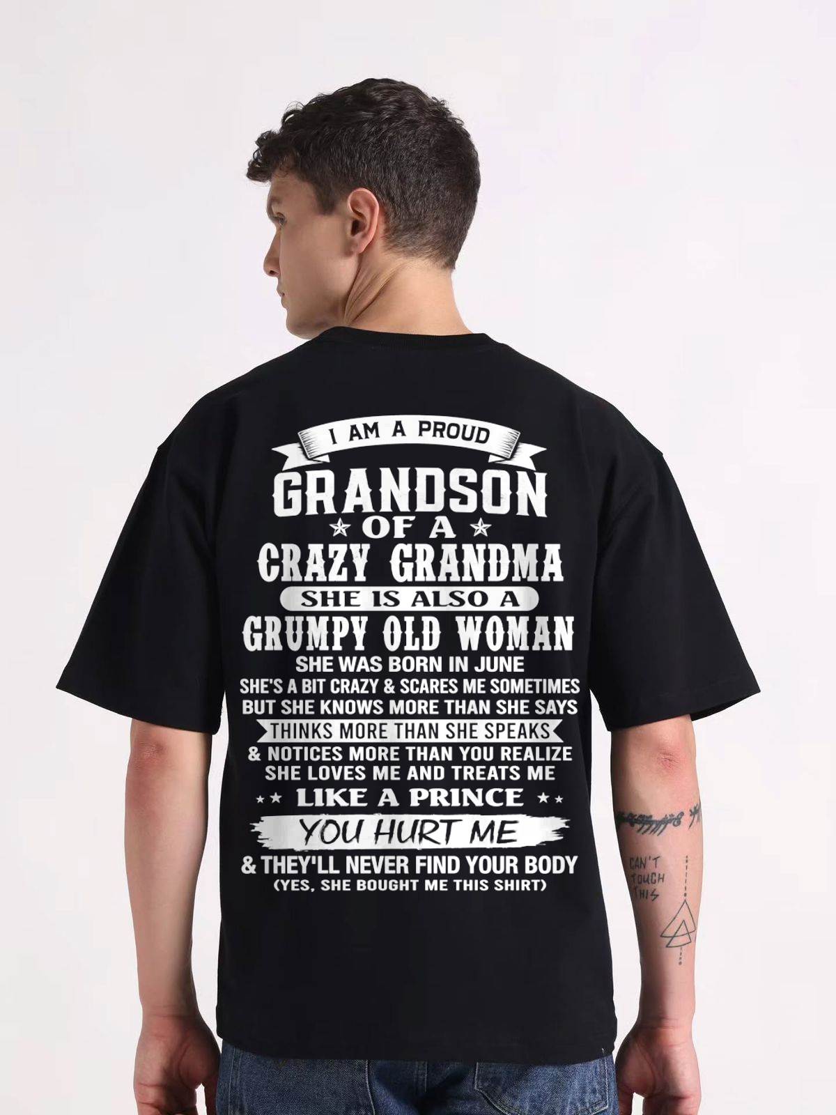 JUNE - GRANDSON OF A CRAZY GRANDMA - FROM GRANDMA - TLEE06 (SKU2606-274-06)