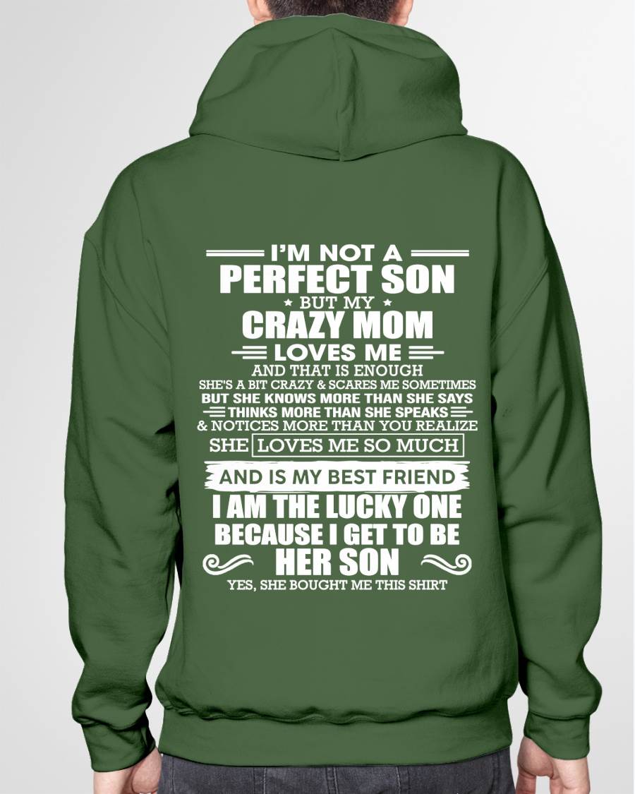 SHE MAY BE CRAZY BUT SHE LOVES ME UNCONDITIONALLY - FROM MOM - TLEE00 (SKU2604-84-00)