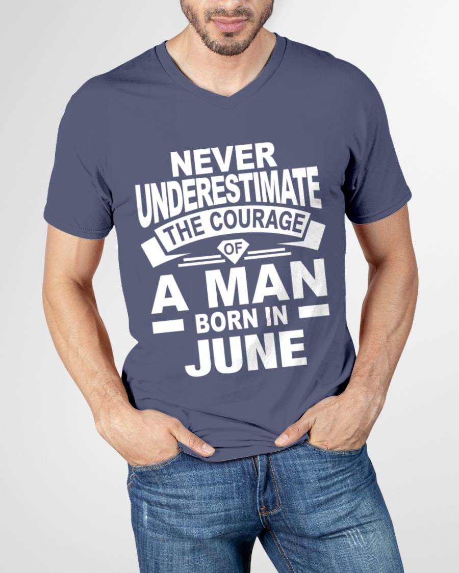 JUNE BORN MAN : COURAGE STRENGTH & PRIDE - FOR MAN - TLEE06 (SKU2606-126-06)