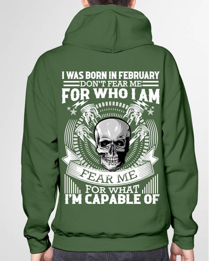 FEBRUARY – DON’T FEAR ME FOR WHO I AM, FEAR ME FOR WHAT I’M CAPABLE OF - FOR MAN - TLEE02 (SKU2604-199-02)