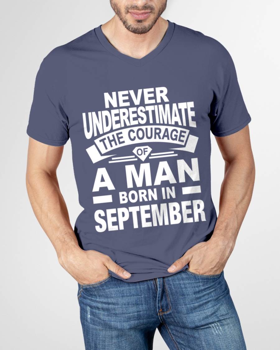 SEPTEMBER BORN MAN : COURAGE STRENGTH & PRIDE - FOR MAN - TLEE09 (SKU2606-126-09)