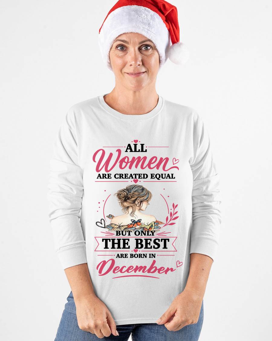 DECEMBER GIRLS ARE SIMPLY THE BEST - FOR WOMEN - TLEE12 (SKU2604-316-12)