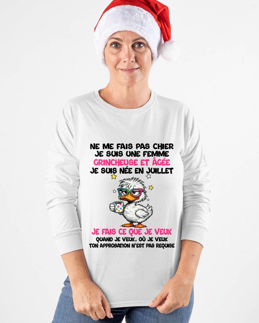 JE SUIS UNE FILLE DE JUILLET - POUR FEMME - TLEE07 (SKU2604-117-07)