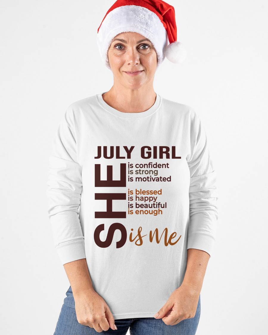 JULY BORN GIRL – CONFIDENT & STRONG - FOR WOMEN - TLEE07 (SKU2605-04-07)