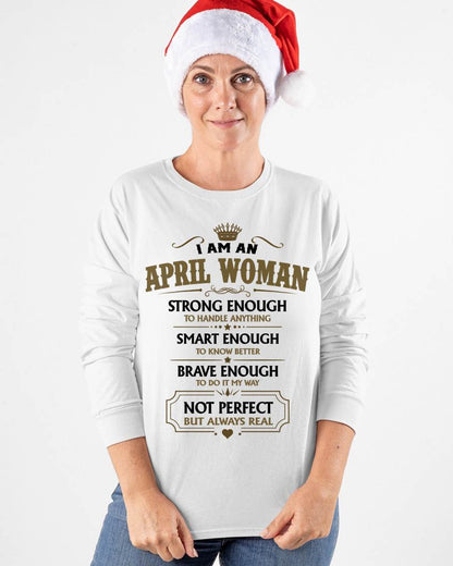 APRIL WOMAN – BOLD STRONG REAL - FOR WOMEN - TLEE04 (SKU2605-90-04)