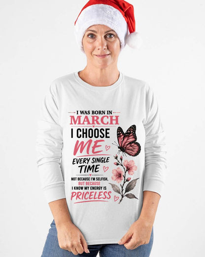 MARCH QUEEN – I CHOOSE ME EVERY SINGLE TIME - FOR WOMEN - TLEE03 (SKU2606-02-03)