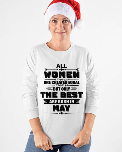 MAY GIRL – ALL WOMEN ARE CREATED EQUAL - FOR WOMEN - TLEE05 (SKU2604-50-05)