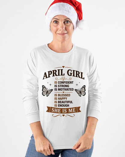 APRIL GIRL – FAITH, STRENGTH & BEAUTY - FOR WOMEN - TLEE04 (SKU2605-378-04)