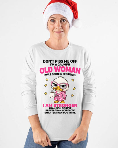 FEBRUARY QUEEN WITH A GRUMPY ATTITUDE - FOR WOMEN - TLEE02 (SKU2604-220-02)