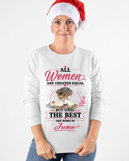 JUNE GIRLS ARE SIMPLY THE BEST - FOR WOMEN - TLEE06 (SKU2604-316-06)