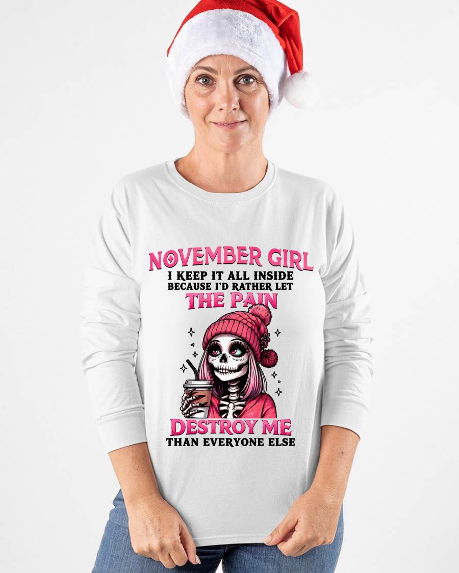 NOVEMBER GIRL : KEEPING IT ALL INSIDE - FOR WOMEN - TLEE11 (SKU2606-106-11)
