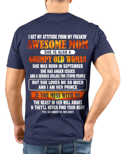 SEPTEMBER - MESS WITH ME, MEET MY AWESOME MOM - FROM MOM - TLEE09 (SKU2606-142-09)