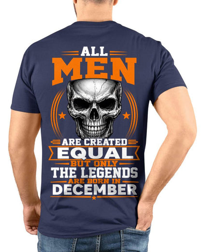 DECEMBER BORN – NOT JUST MEN, BUT LEGENDS - FOR MAN - TLEE12 (SKU2604-310-12)