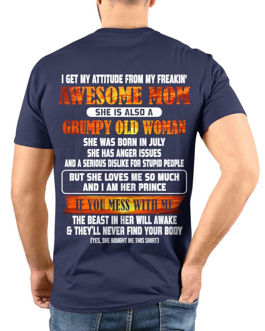 JULY - MESS WITH ME, MEET MY AWESOME MOM - FROM MOM - TLEE07 (SKU2606-142-07)