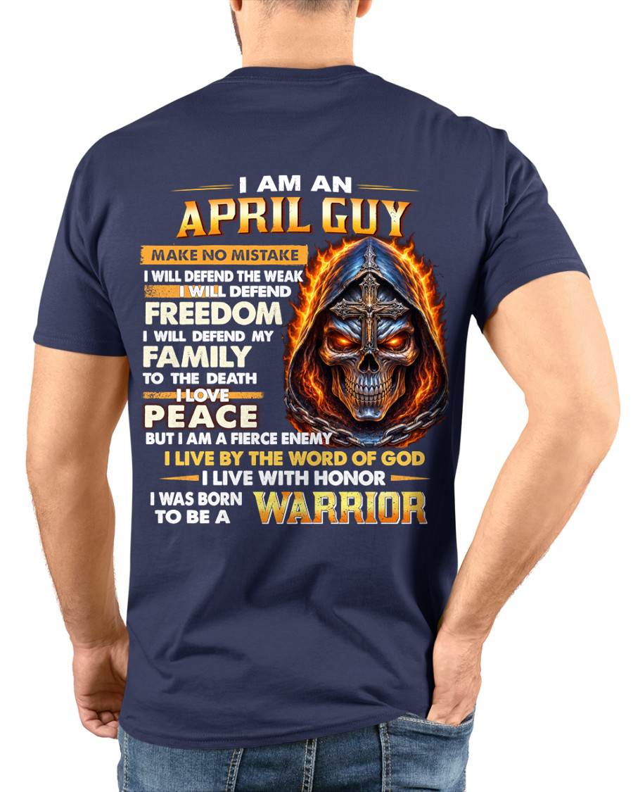APRIL – DEFENDER OF FAMILY AND FREEDOM - FOR MAN - TLEE04 (SKU2605-46-04)