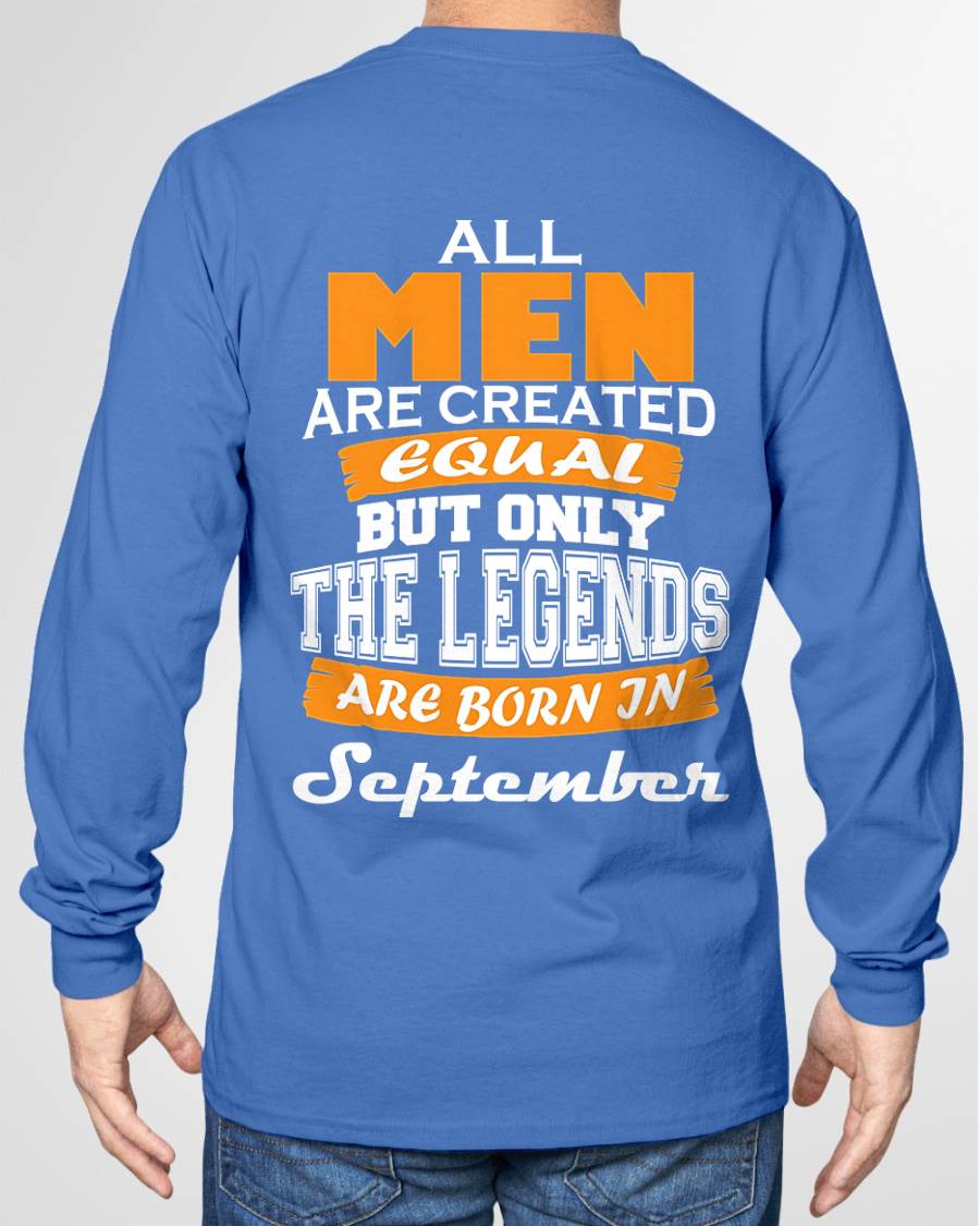 SEPTEMBER MEN ARE BUILT DIFFERENT - FOR MAN - TLEE09 (SKU2604-236-09)
