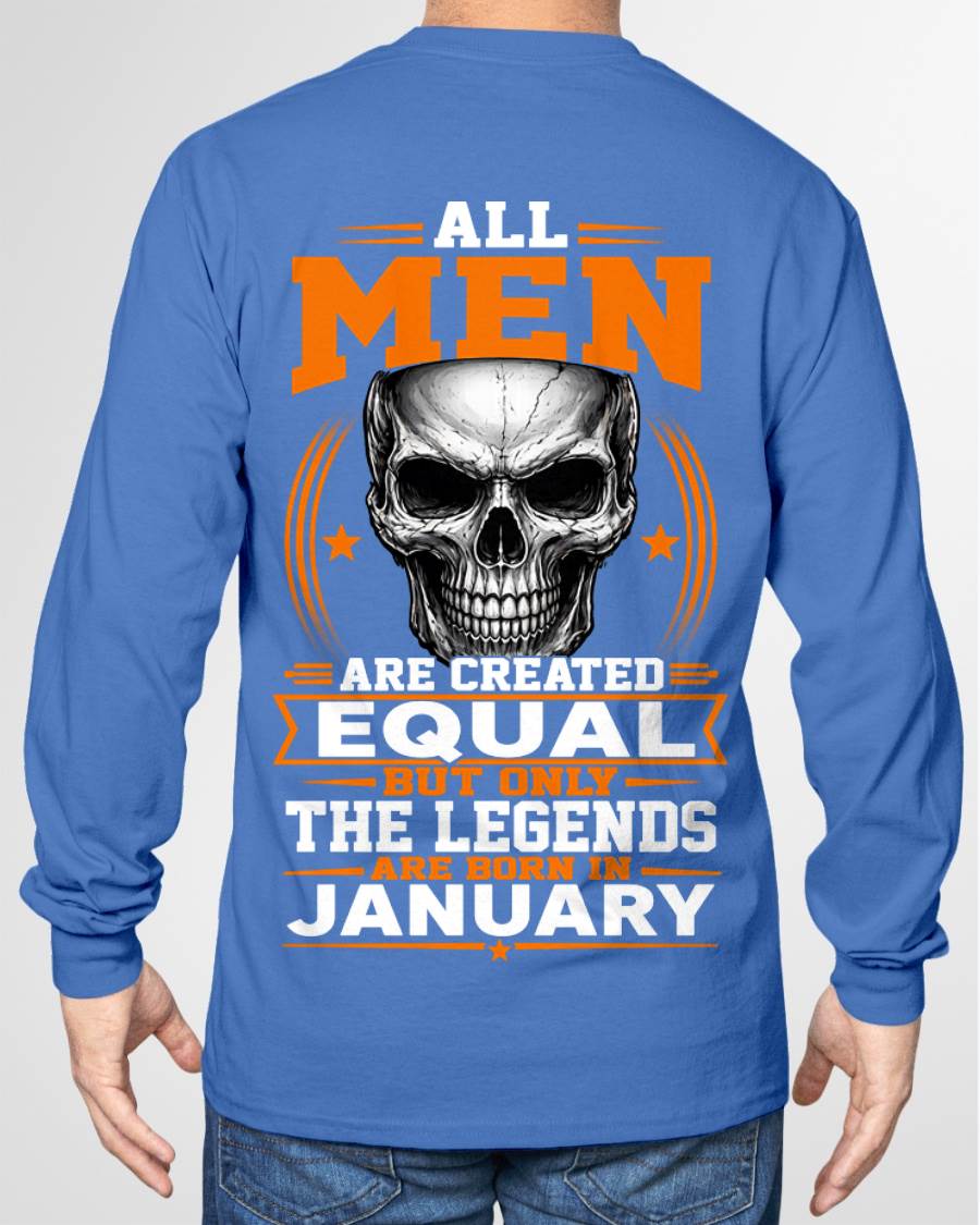 JANUARY BORN – NOT JUST MEN, BUT LEGENDS - FOR MAN - TLEE01 (SKU2604-310-01)