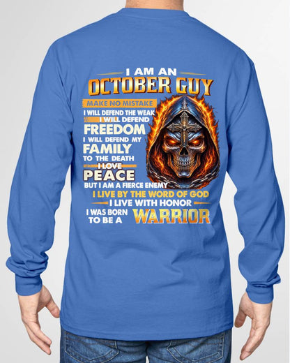 OCTOBER – DEFENDER OF FAMILY AND FREEDOM - FOR MAN - TLEE10 (SKU2605-46-10)