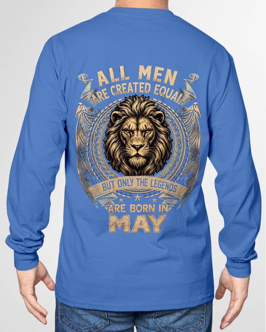 MAY BORN LEGEND SHIRT – LION KING - FOR MAN - TLEE05 (SKU2606-177-05)