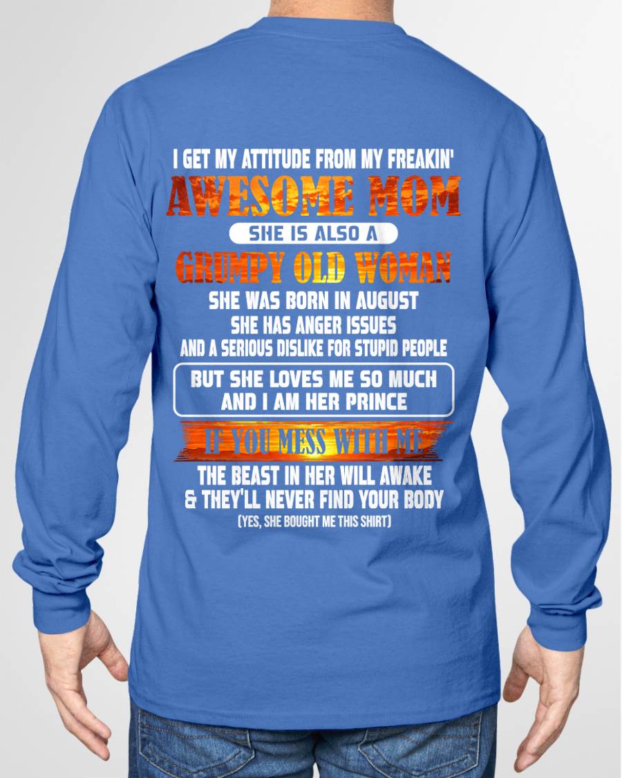AUGUST - MESS WITH ME, MEET MY AWESOME MOM - FROM MOM - TLEE08 (SKU2606-142-08)