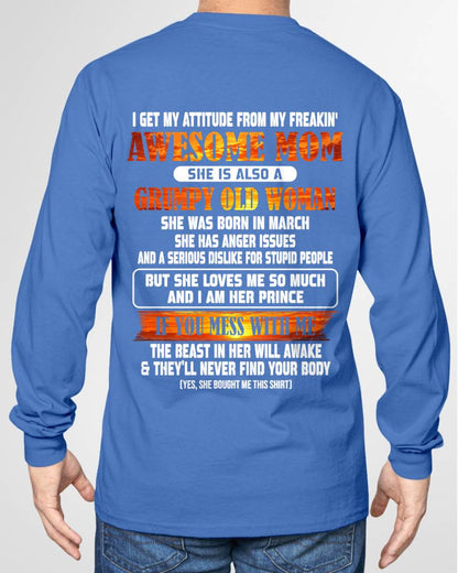 MARCH - MESS WITH ME, MEET MY AWESOME MOM - FROM MOM - TLEE03 (SKU2606-142-03)