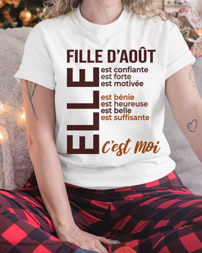 JE SUIS UNE FILLE D’AOÛT - fma TLEE08 (SKU2605-192-08)