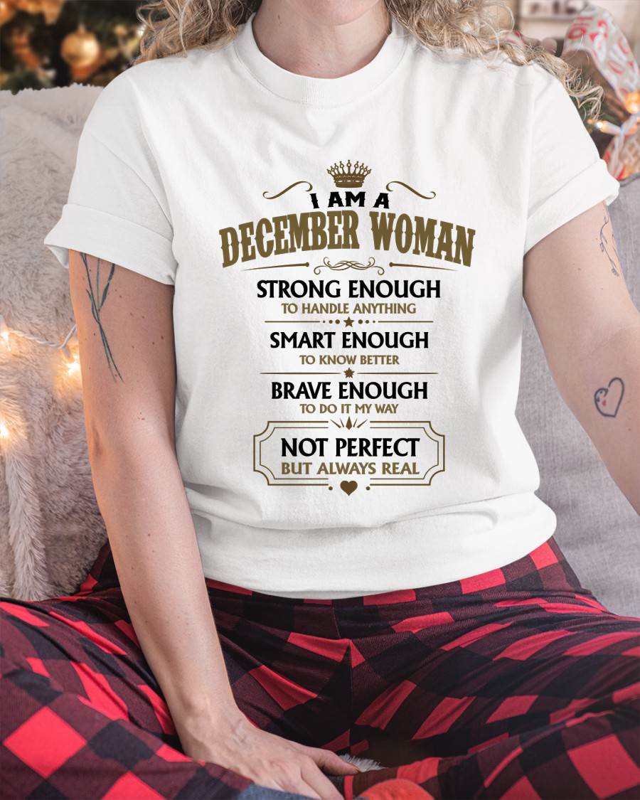 DECEMBER WOMAN – BOLD STRONG REAL - FOR WOMEN - TLEE12 (SKU2605-90-12)