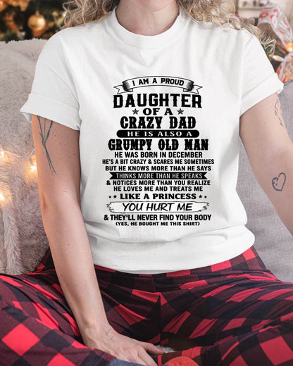 DECEMBER - PROUD DAUGHTER OF DAD - FROM DAD - TLEE12 (SKU2606-209-12)