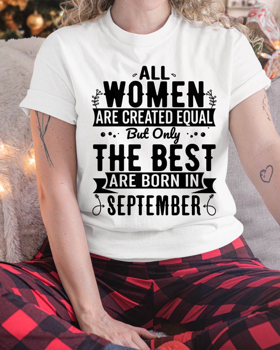 SEPTEMBER WOMEN ARE THE BEST KIND - FOR WOMEN - TLEE09 (SKU2605-398-09)