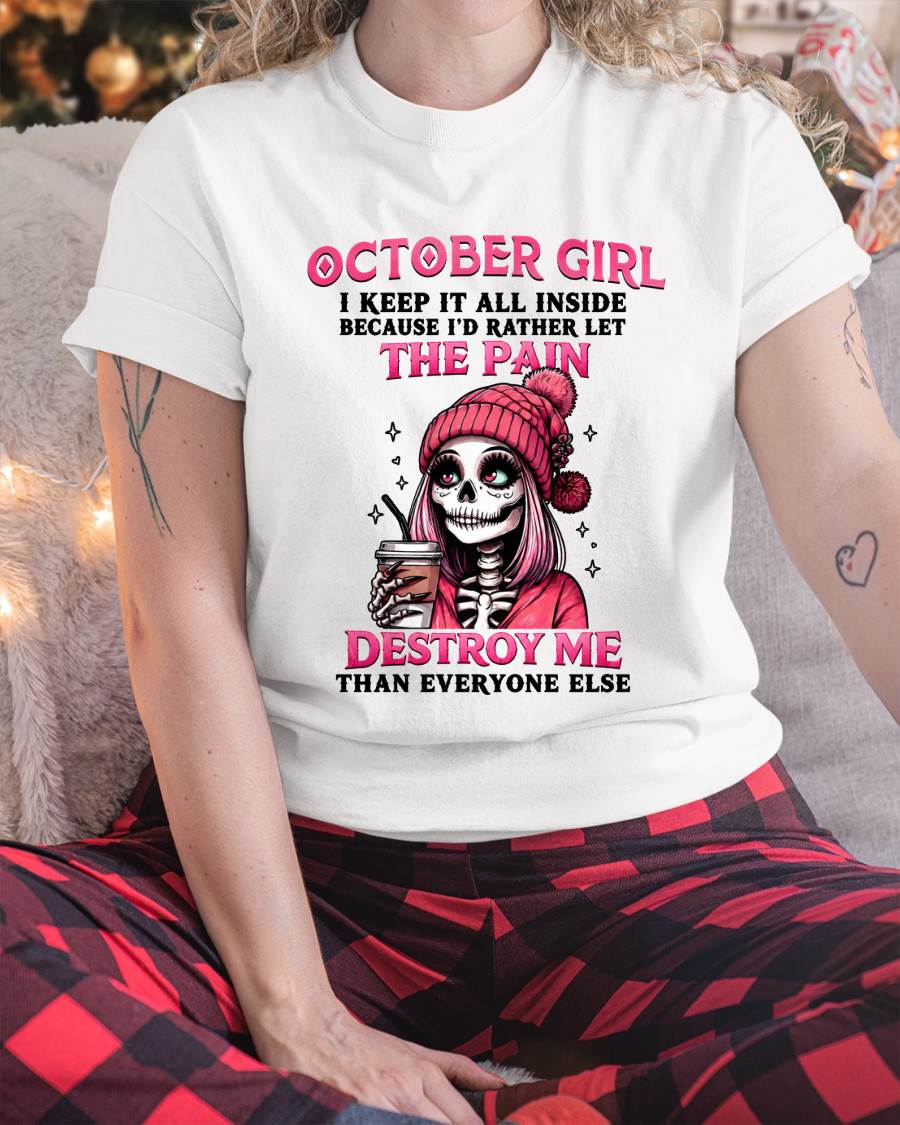 OCTOBER GIRL : KEEPING IT ALL INSIDE - FOR WOMEN - TLEE10 (SKU2606-106-10)