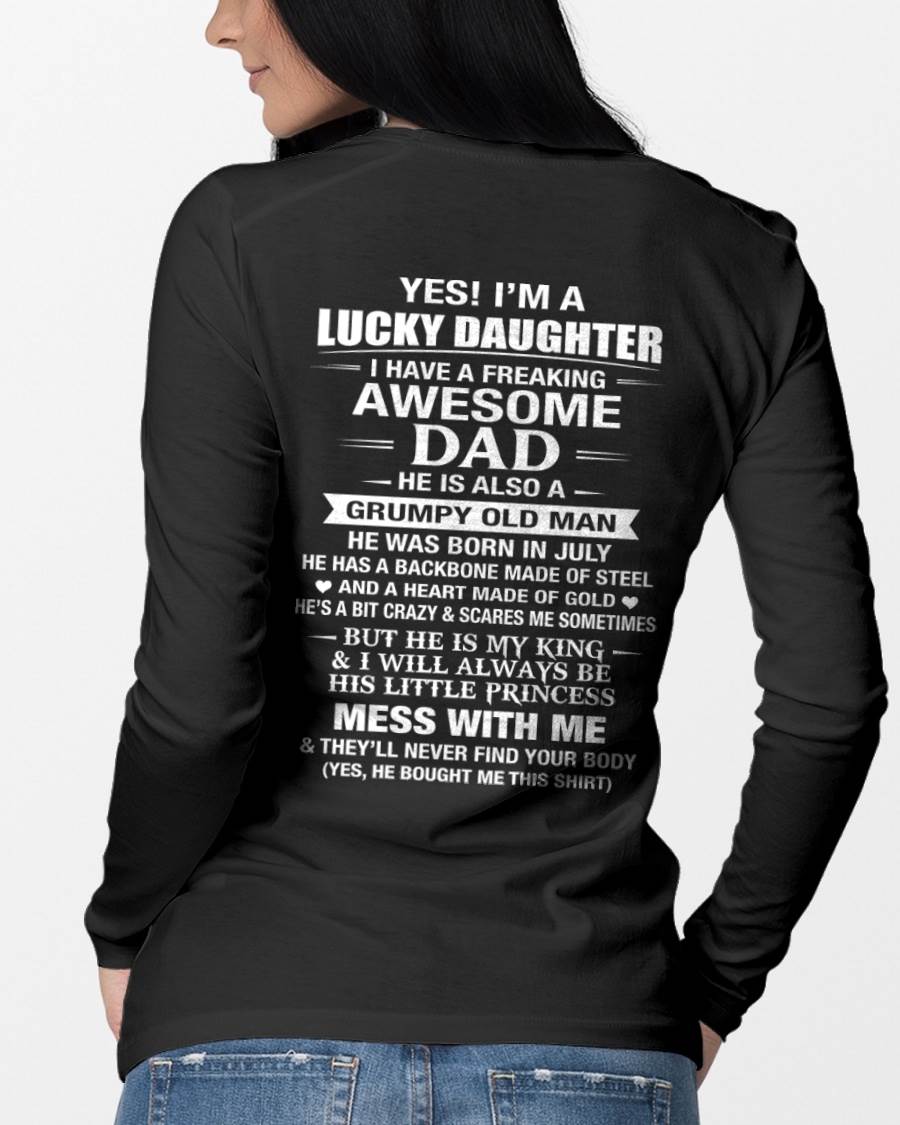 JULY - BEHIND EVERY STRONG GIRL IS AN AWESOME DAD - FROM DAD - TLEE07 (SKU2605-405-07)