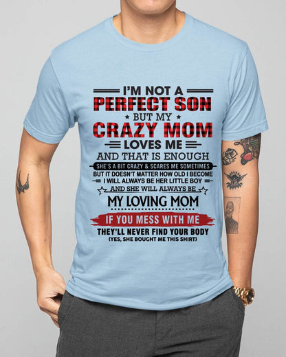 NO MATTER HOW OLD I GET, I’LL ALWAYS BE MY MOM’S LITTLE BOY - FROM MOM - TLEE00 (SKU2602-59-00)
