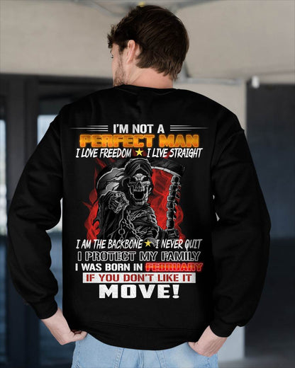 FEBRUARY - A MAN WHO NEVER QUITS AND PROTECTS HIS OWN - FOR MAN - TLEE02 (SKU26T-01231-02)